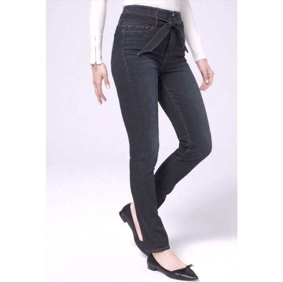 WHBM SLIM ANKLE HIGH-RISE JEANS - Picture 1 of 9